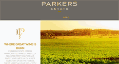 Desktop Screenshot of parkersestate.com